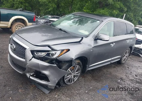 2019 Infiniti Qx60 Pure из США, поврежденный, VIN 5N1DL0MN1KC529212